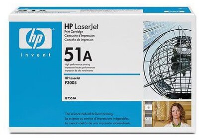 HP Q7551A fekete toner