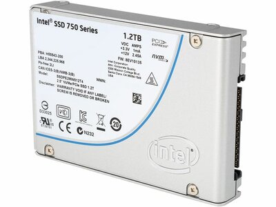 Intel 750 Series 1.2TB SFF8639 SSD