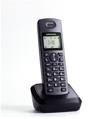 Grundig D1130 (253661349) DECT telefon, fekete