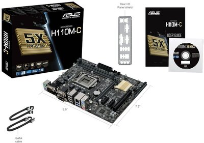 Asus H110M-C - Alaplap