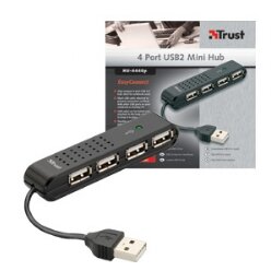 Trust Vecco mini 4 portos USB HUB