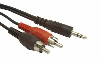 Gembird audio kábel Jack 3.5mm apa / 2x RCA (CINCH) apa, 20m