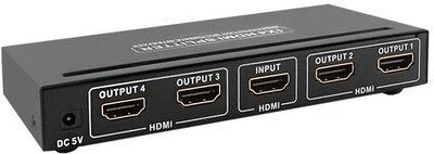 Qoltec Active splitter HDMI - 4 port