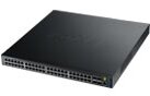 ZyXEL XGS-3700-48 52-port (DC) Gigabit switch, L2/3, 48x Gigabit metal + 4x 10G