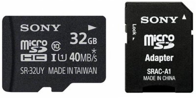 Sony 32GB SR-UY3A microSDHC UHS-I memóriakártya + SD adapter