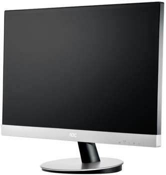 AOC i2369VM - 23" Monitor, Fekete, Ezüst