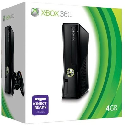 Xbox360 4GB E Console + Peggle 2