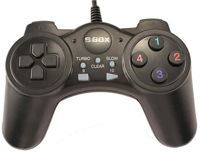 Sbox GP-709 Gamepad - Fekete