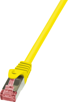 LogiLink CAT6 S/FTP Patch Cable PrimeLine AWG27 PIMF LSZH yellow 3,00m
