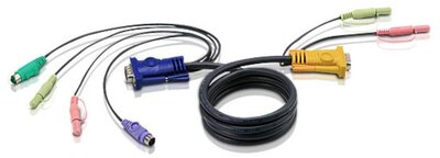Aten 2L-5305P PS/2-VGA kábel - 5m