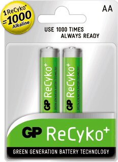 GP ReCyko+ 2100mAh AA Akkumulátor 2db/blister