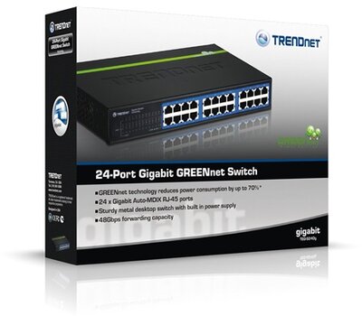 TRENDnet TEG-S24DG 24-Port Gigabit GREENnet switch