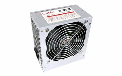 Logic Tápegység - 500W (12cm ventilátor; PFC; Hőm.vezérelt venti.; 70%os hatásfok)