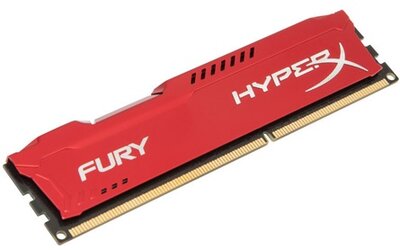 Kingston HyperX FURY 4GB/1600MHz DDR-3 piros