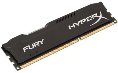 Kingston 4GB/1600MHz DDR-3 HyperX FURY fekete (HX316C10FB/4) memória