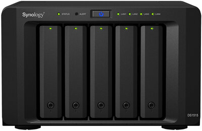Synology DiskStation DS1515 NAS + 30TB WD RED PRO 5x6TB WD60EFRX HDD