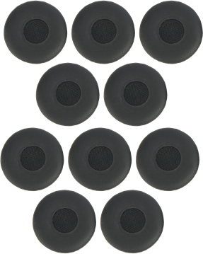 Jabra Evolve 20-65 Bőr fülpárna - Fekete (10 db / csomag)