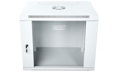 Digitus rack fali szekrény - fehér (DN-W19 09U/450)