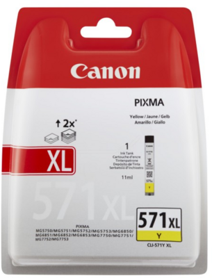Canon CLI-571XL Toner Sárga (BLISTER with security)