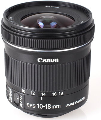 Canon EF-S 10-18mm f/4.5-5.6 IS STM objektív
