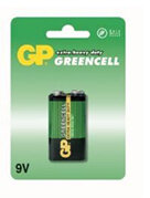 GP Greencell 9V, 1604G elem