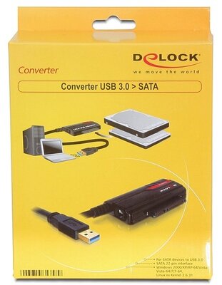 Delock 61757 Converter USB 3.0 > SATA