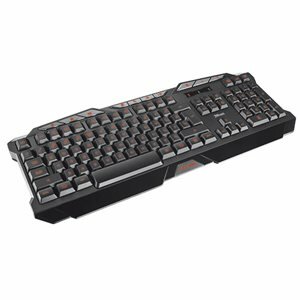 Trust GXT 280 LED USB fekete HUN világító gamer billentyűzet