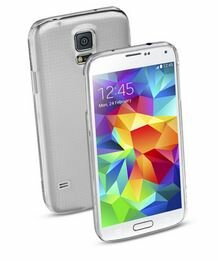 Cellularline Tok, INVISIBLE, mobiltelefonhoz, műanyag, Samsung Galaxy S5 G900, átlátszó