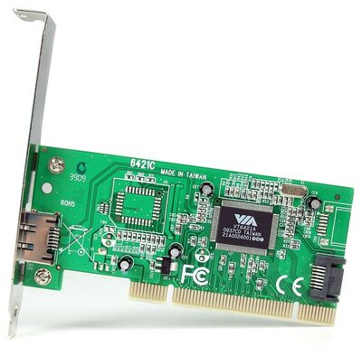Startech PCIESATA2I PCI-SATA Vezérlő Kártya