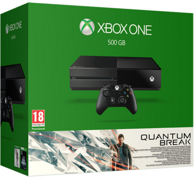 Microsoft Xbox One 500GB Fekete + Quantum Break