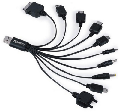 Sandberg 440-01 Multi USB mobiltelefon töltő kábel
