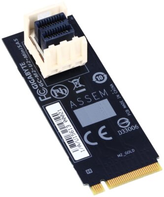 Gigabyte GC-M2-U2-MINISAS Mini SAS Adapter