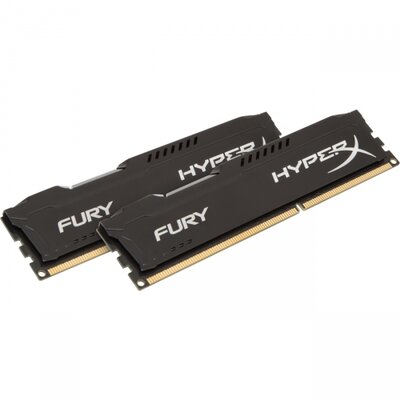 Kingston DDR-3 16GB /1866 HyperX Fury Black KIT (HX318C10FBK2/16)