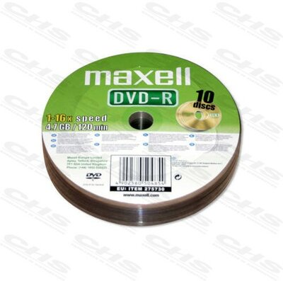 MAXELL DVD lemez -R 4.7GB 25db/Henger 16x Shrink