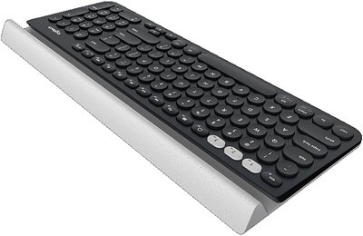 Logitech K780 Wireless Billentyűzet US - Fekete
