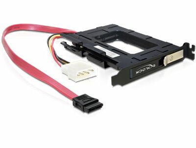 Delock 2.5" SATA HDD-hez hátlapi mobil rack