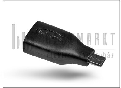 Startech micro USB OTG - USB adapter - fekete
