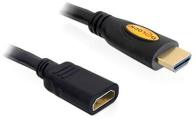 Delock HDMI 1.4 M/F adatkábel 3m hosszabbító