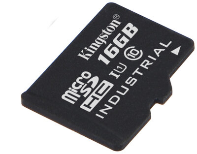 Kingston 16GB Industrial Temperature microSDHC UHS-I memóriakártya