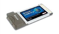 D-Link 2-Port Hi-speed USB 2.0 CardBus Adapter