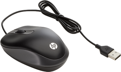 HP USB Travel Mouse - Vezetékes Egér - Fekete