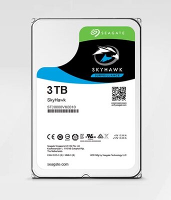 Seagate 3TB SkyHawk SATA3 3.5" DVR HDD