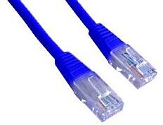 Gembird UTP kat.5e RJ45 patch kábel, 3m, kék