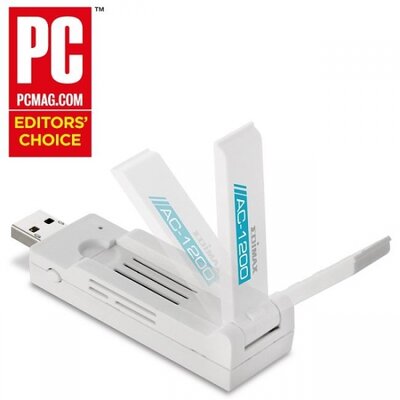 Edimax AC1200 Dual Band USB 3.0 adapter, (EW-7822UAC)