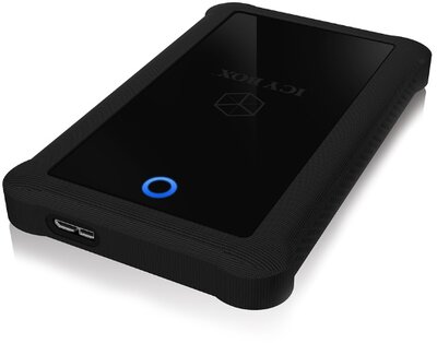 RaidSonic Icy Box 2.5" USB 3.0 Külső HDD ház Fekete