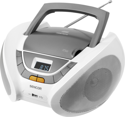 Sencor SPT 232 - Hordozható Rádió CD/MP3/USB Lejátszó