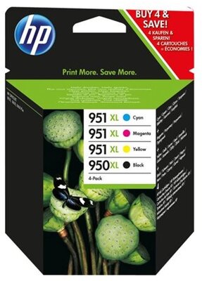 HP ink cartridge combo no 364 BLACK/951XL színes