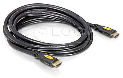 Delock Cable High Speed HDMI Ethernet - A male / male 2,0m