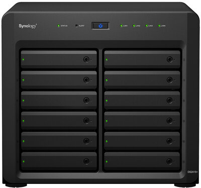 Synology DiskStation DS2415+ NAS + 72TB WD RED PRO 12x6TB WD6002FFWX HDD