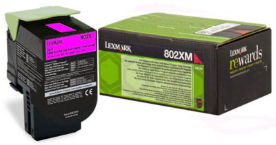 Lexmark 802XM Toner Magenta